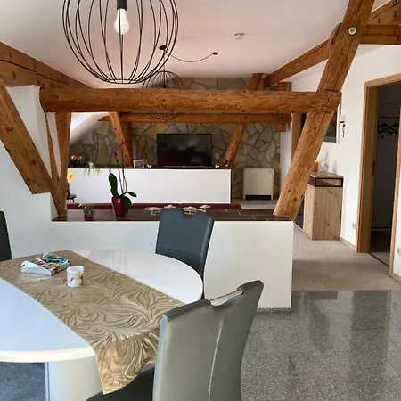 Apartmán Landhausidyll Wohn- Und Schlafzimmer *