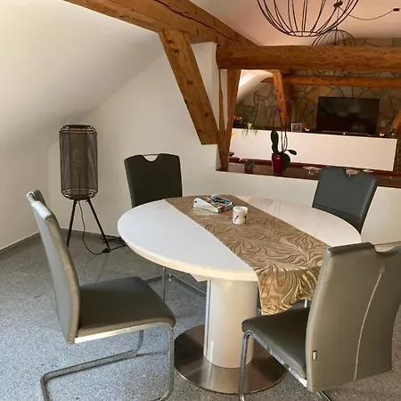 Apartmán Landhausidyll Wohn- Und Schlafzimmer Klutz